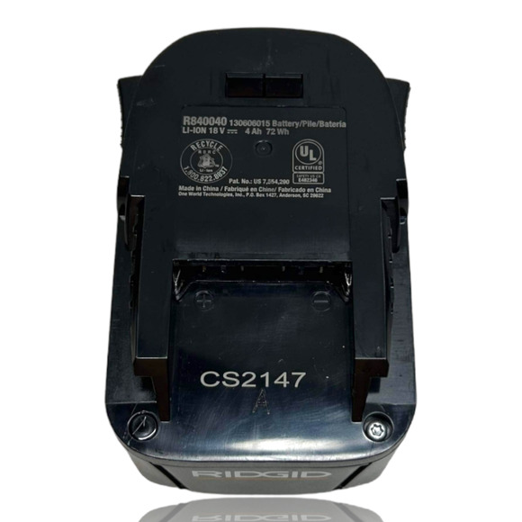 RIDGID  18V 4.0 Ah MAX Output Lithium-Ion Battery - Picture 6 of 8